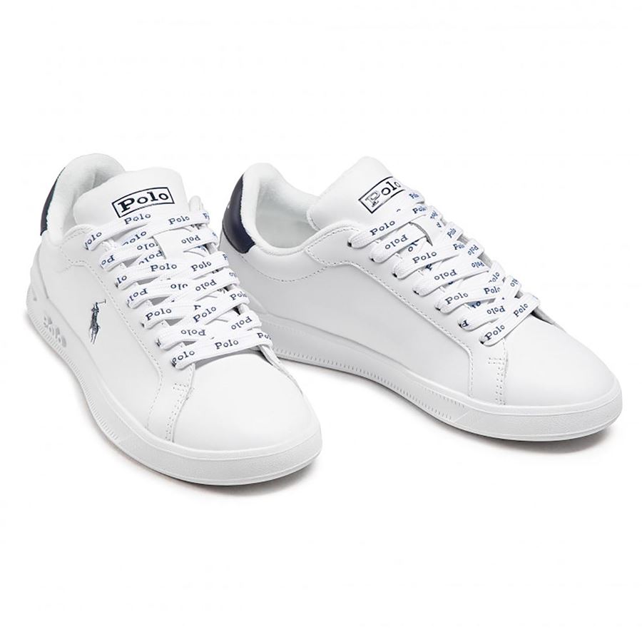 Heritage Court II sneakers in pelle uomo donna Polo Ralph Lauren | 809829824003